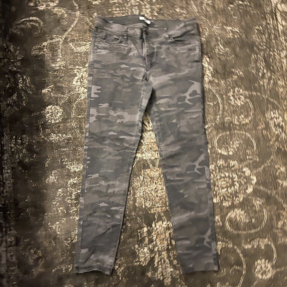 LOFT Camouflage Jeans, Size 14